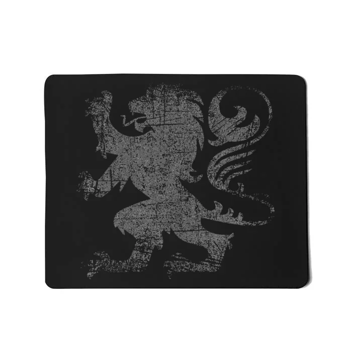 Scottish Flag Lion Rampant Heraldry Flag Of Scotland Rugby Mousepad