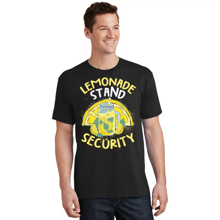 Summer Fun Lemonade Stand Security Boss Lemonade Crew T-Shirt