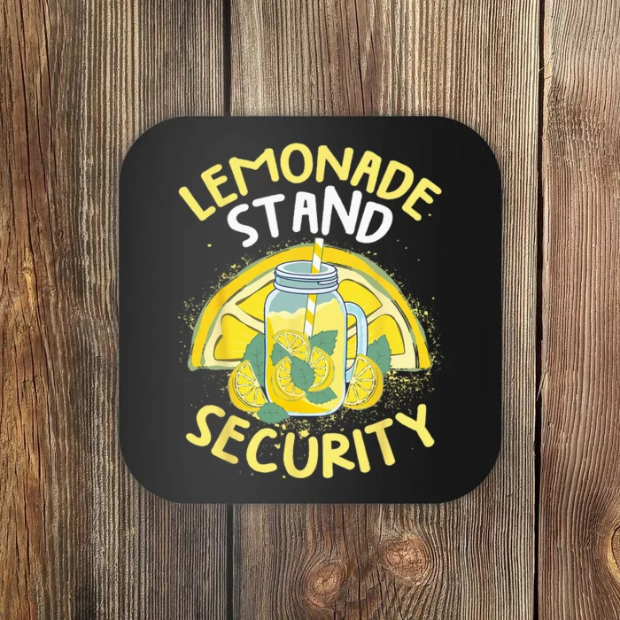 Summer Fun Lemonade Stand Security Boss Lemonade Crew Coaster