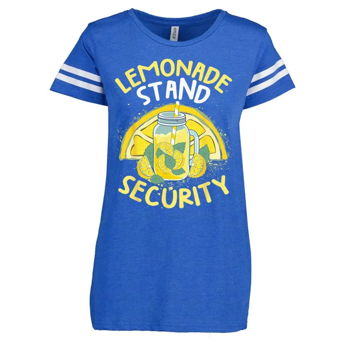 Summer Fun Lemonade Stand Security Boss Lemonade Crew Enza Ladies Jersey Football T-Shirt