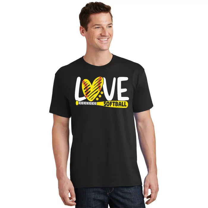 Softball For Love Softball T-Shirt