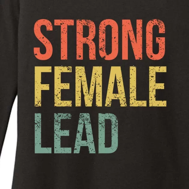 Strong Female Lead Actress Feminist Audition Theatre Gift Womens CVC Long Sleeve Shirt