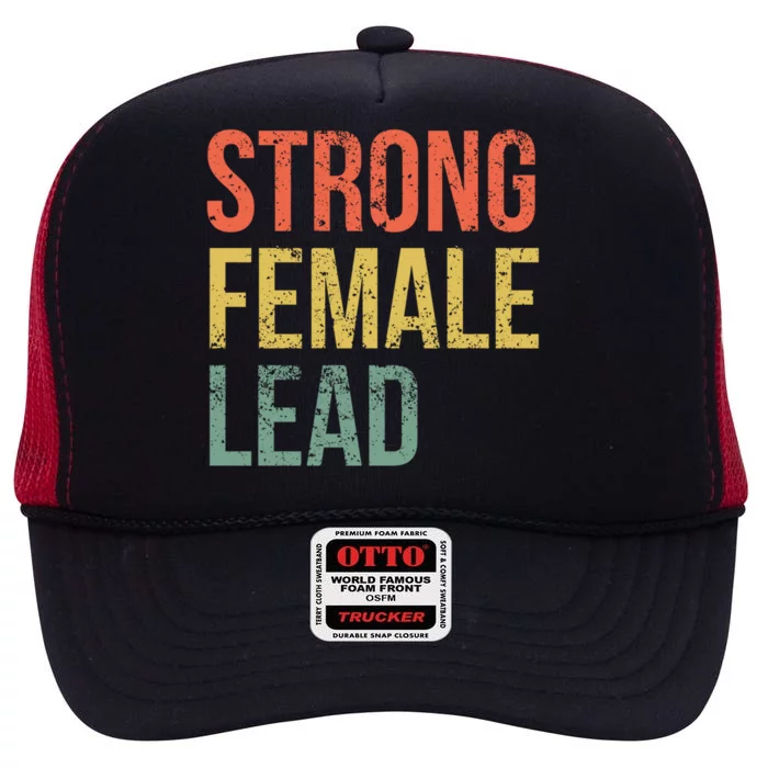 Strong Female Lead Actress Feminist Audition Theatre Gift High Crown Mesh Trucker Hat