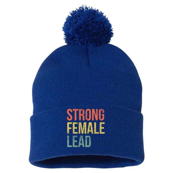 Strong Female Lead Actress Feminist Audition Theatre Gift Pom Pom 12in Knit Beanie