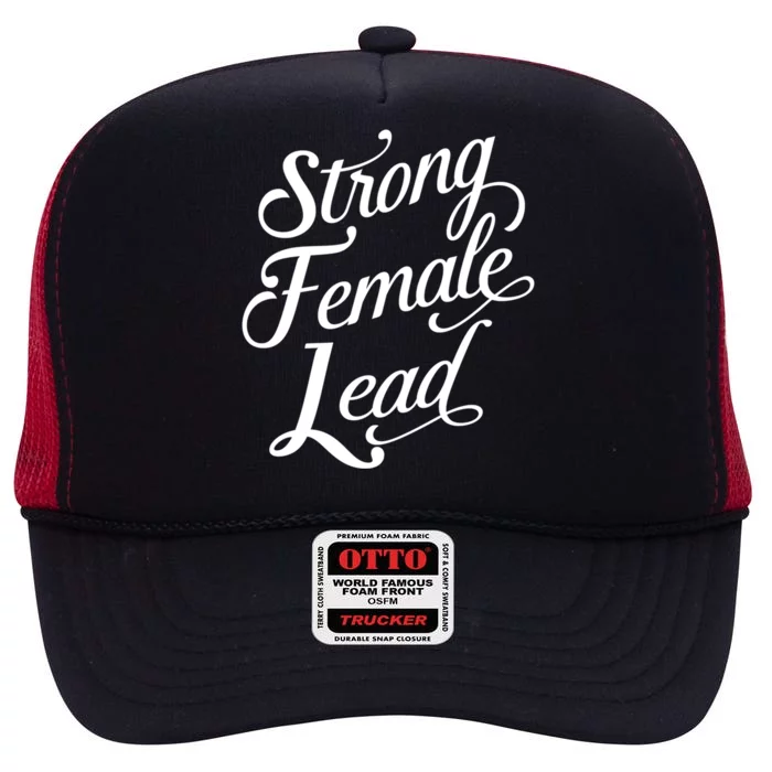 Strong Female Lead Audition Power Feminist Actress Gift High Crown Mesh Trucker Hat