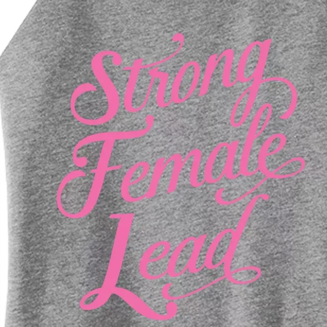 Strong Female Lead Audition Power Feminist Actress Gift Women’s Perfect Tri Rocker Tank