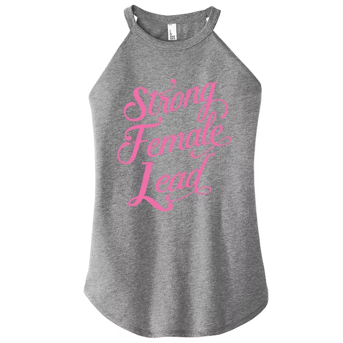 Strong Female Lead Audition Power Feminist Actress Gift Women’s Perfect Tri Rocker Tank