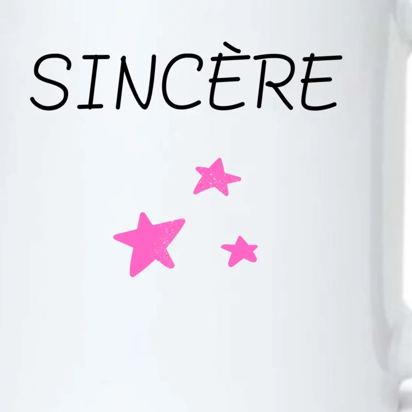 Sincere Feeling Love Sweetheart Message Truth Gift Black Color Changing Mug