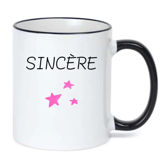 Sincere Feeling Love Sweetheart Message Truth Gift Black Color Changing Mug