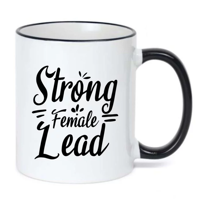 Strong Female Lead Audition Feminist Actress Power Meaningful Gift Black Color Changing Mug