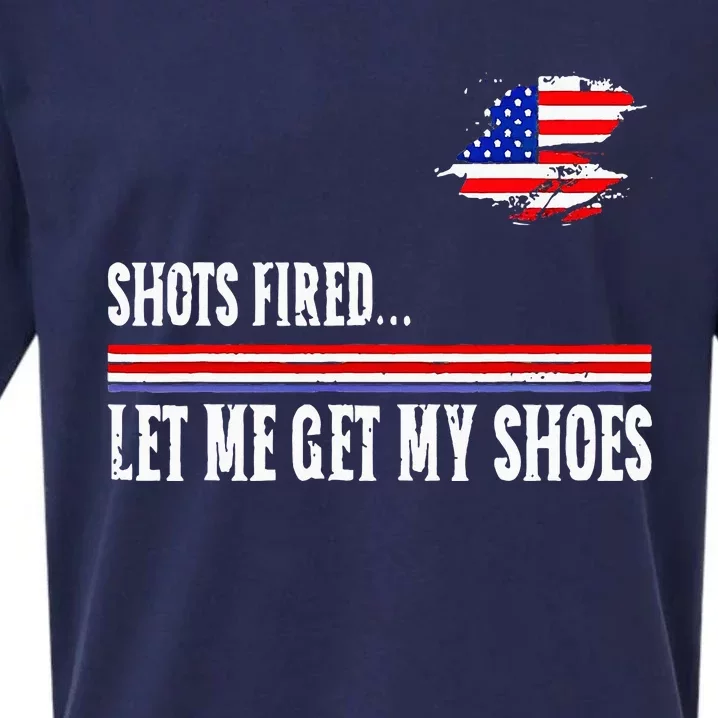 Shots Fired Let Me Get My Shoes Sueded Cloud Jersey T-Shirt