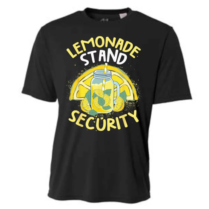 Summer Fun Lemonade Stand Security Boss Lemonade Crew Cooling Performance Crew T-Shirt