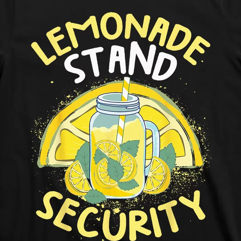 Summer Fun Lemonade Stand Security Boss Lemonade Crew T-Shirt