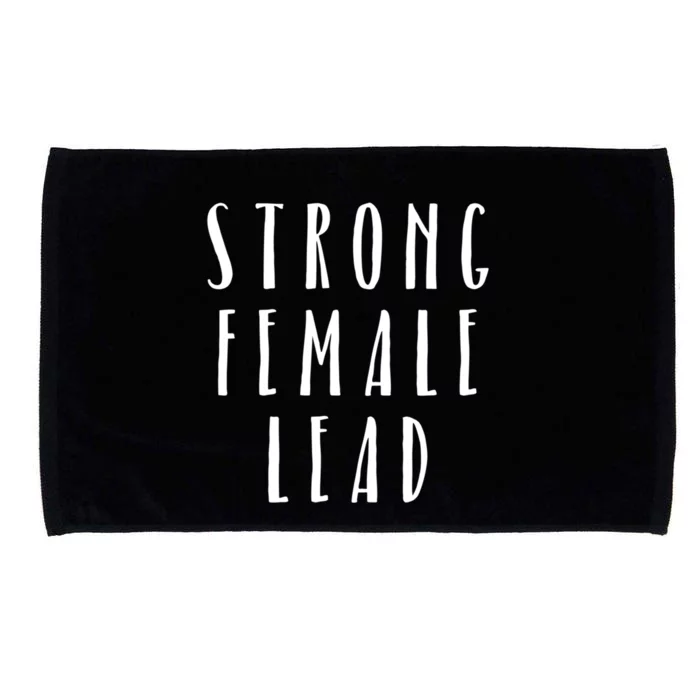 Strong Female Lead Feminist Boss Gift Microfiber Hand Towel