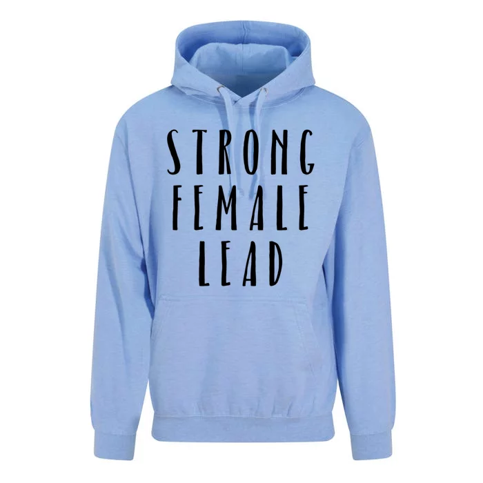 Strong Female Lead Feminist Boss Gift Unisex Surf Hoodie