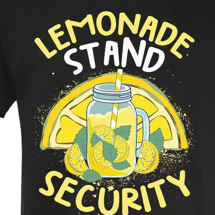 Summer Fun Lemonade Stand Security Boss Lemonade Crew Garment-Dyed Heavyweight T-Shirt