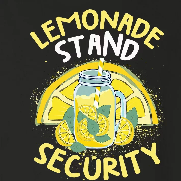 Summer Fun Lemonade Stand Security Boss Lemonade Crew Toddler Long Sleeve Shirt