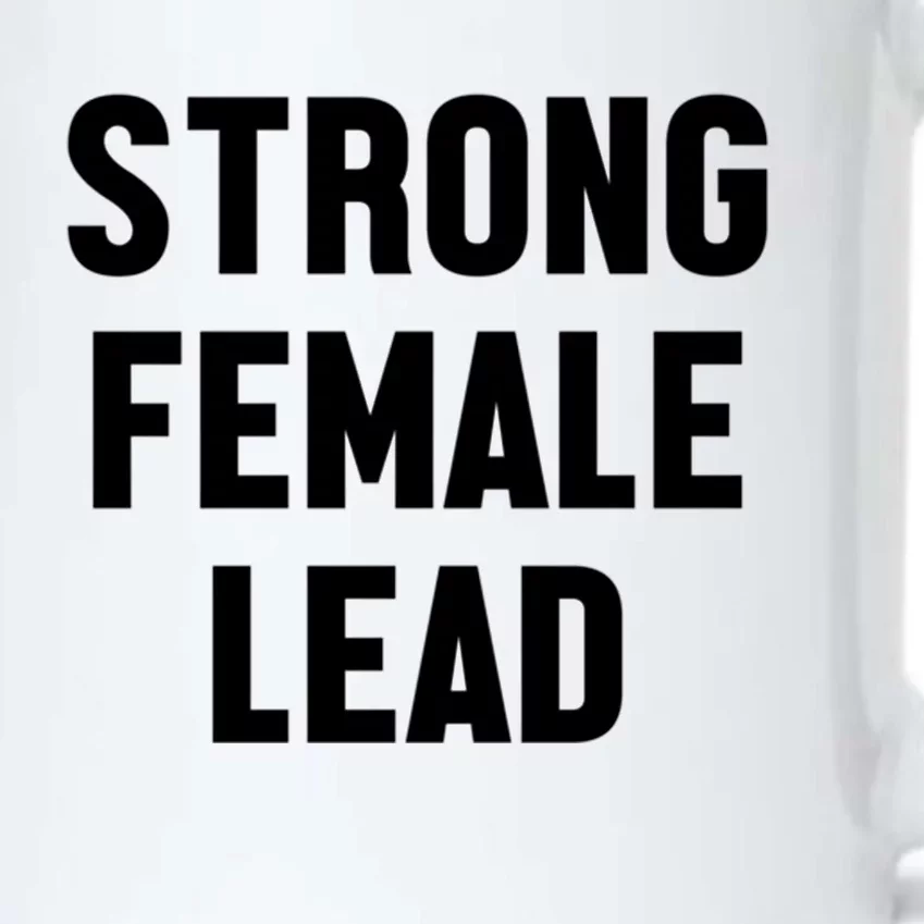 Strong Female Lead Gift Black Color Changing Mug