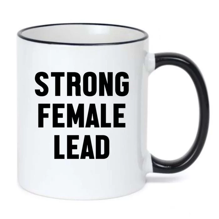 Strong Female Lead Gift Black Color Changing Mug