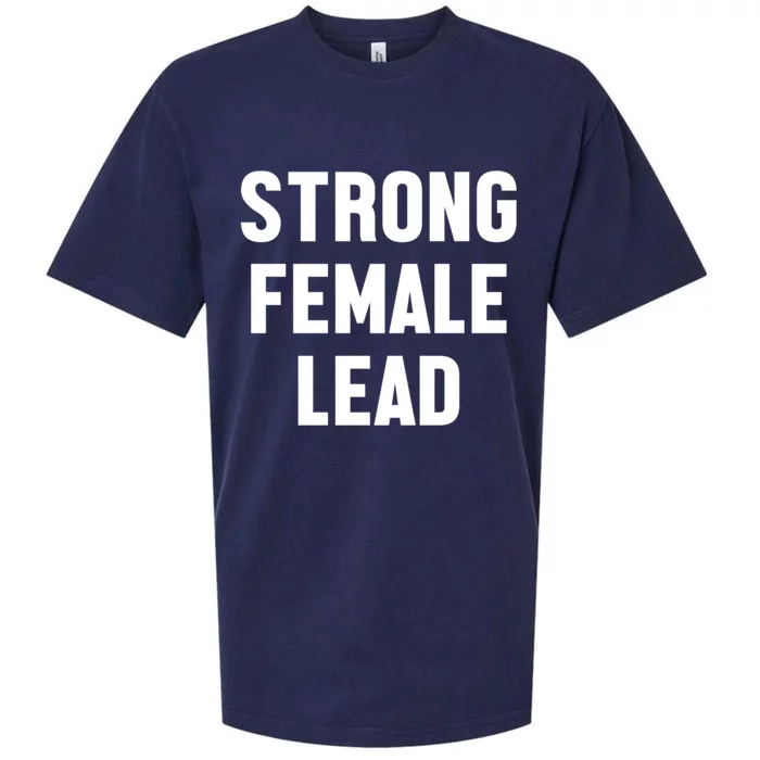 Strong Female Lead Gift Sueded Cloud Jersey T-Shirt