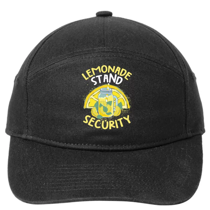 Summer Fun Lemonade Stand Security Boss Lemonade Crew 7-Panel Snapback Hat