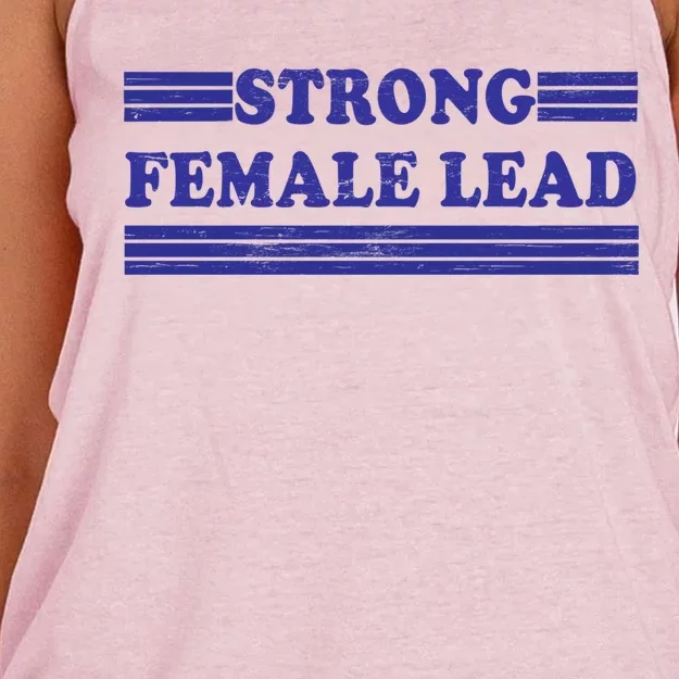 Strong Female Lead Cute Gift Women's Knotted Racerback Tank