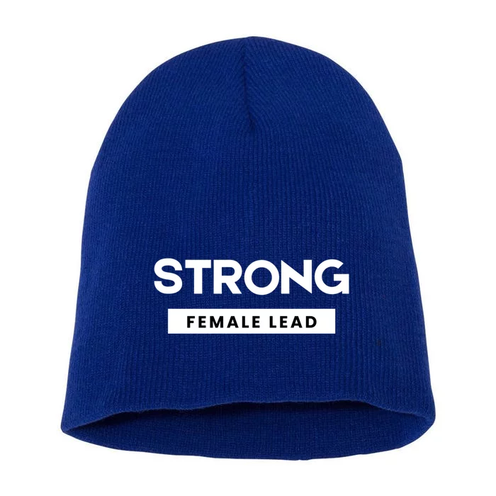 Strong Female Lead Gift Short Acrylic Beanie