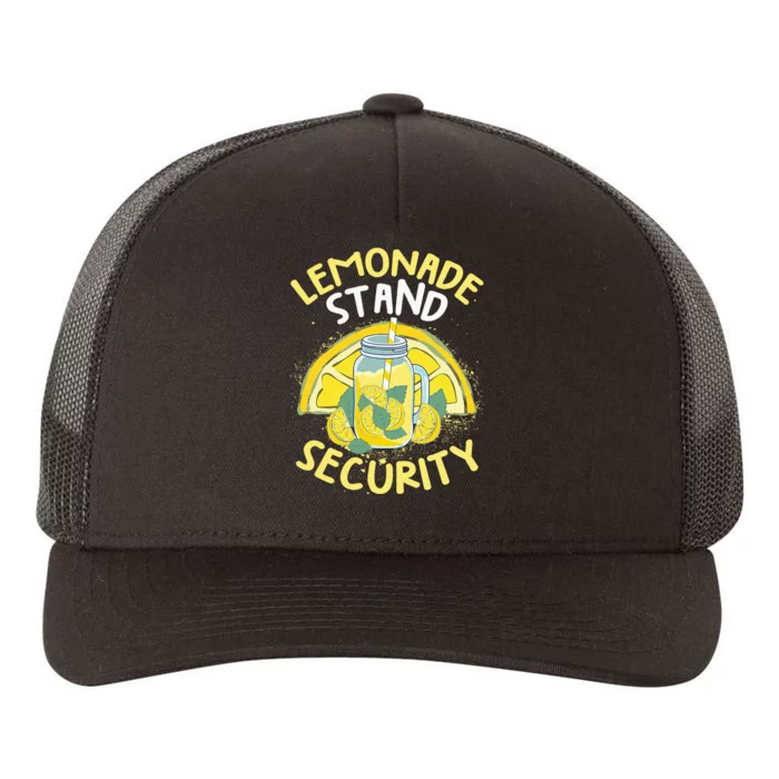 Summer Fun Lemonade Stand Security Boss Lemonade Crew Yupoong Adult 5-Panel Trucker Hat