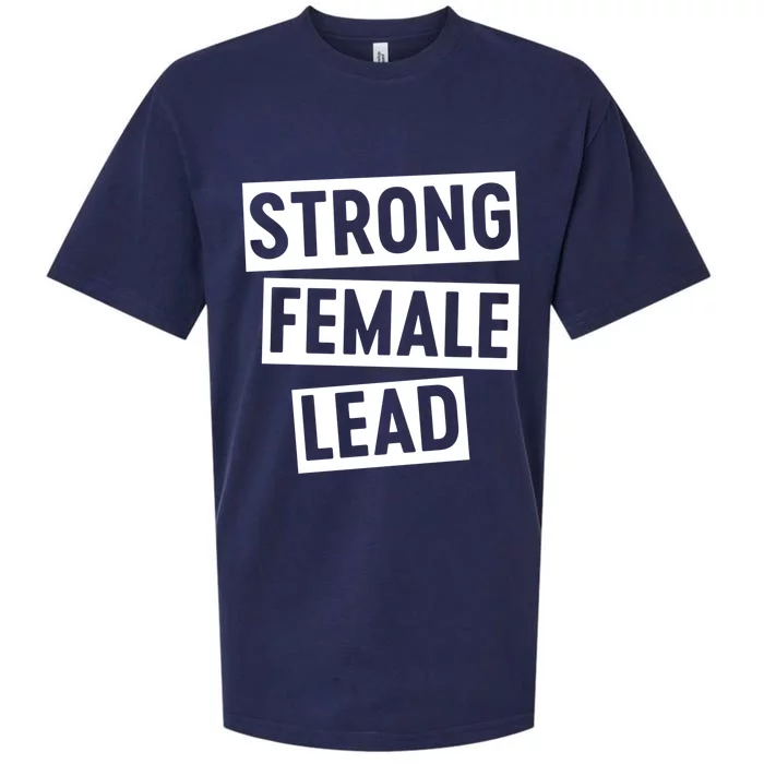 Strong Female Lead Gift Sueded Cloud Jersey T-Shirt