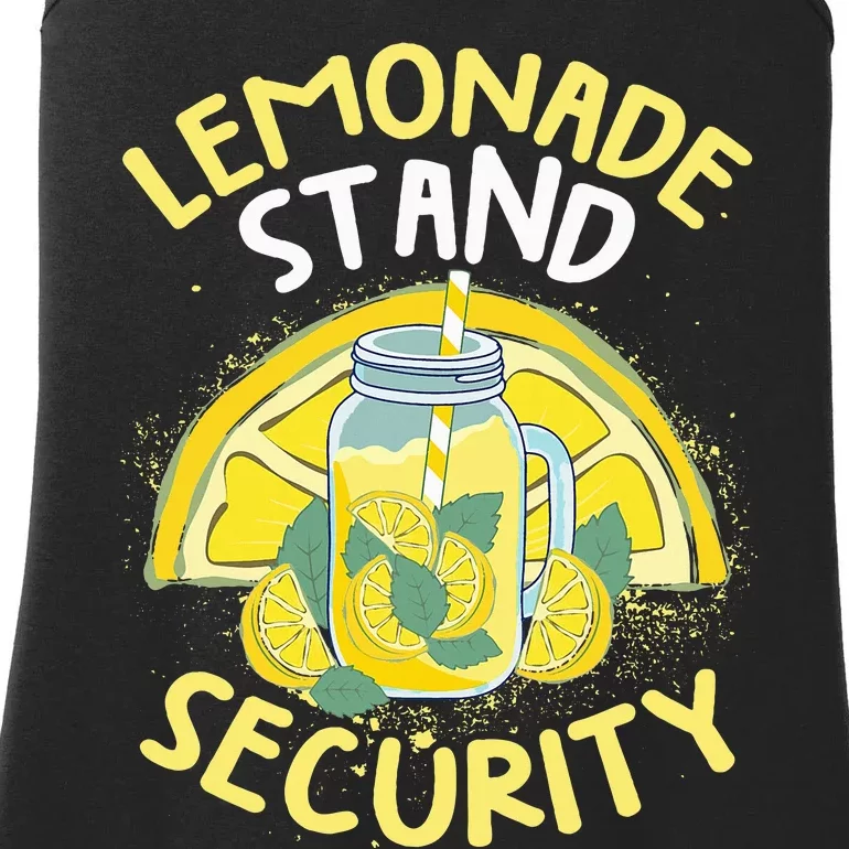 Summer Fun Lemonade Stand Security Boss Lemonade Ladies Essential Tank