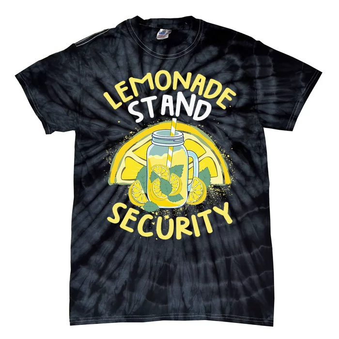 Summer Fun Lemonade Stand Security Boss Lemonade Tie-Dye T-Shirt