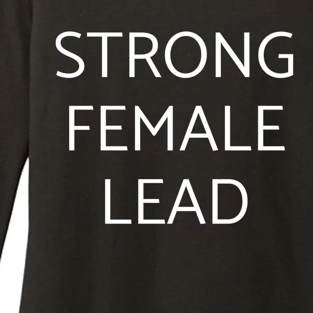 Strong Female Lead Funny Gift Womens CVC Long Sleeve Shirt