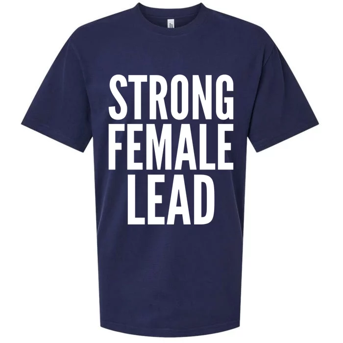 Strong Female Lead Gift Sueded Cloud Jersey T-Shirt