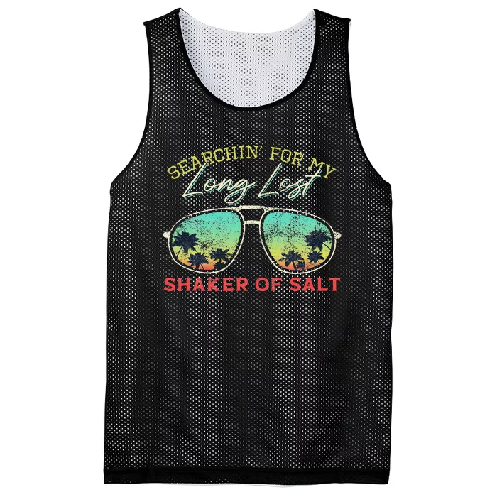 Searching For My Long Lost Shaker Of Salt Shaker Mesh Reversible Basketball Jersey Tank