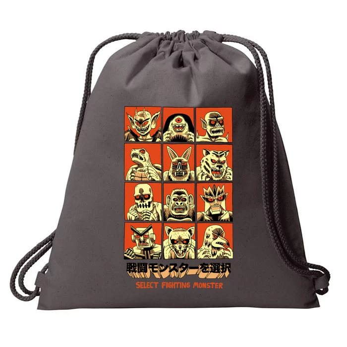 Select Fighting Monster Drawstring Bag