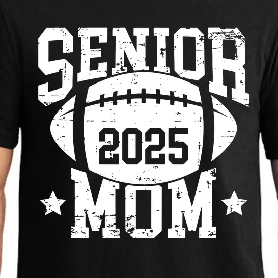 Senior Football Mom Graduation Class Of 2025 Senior 25 Pajama Set