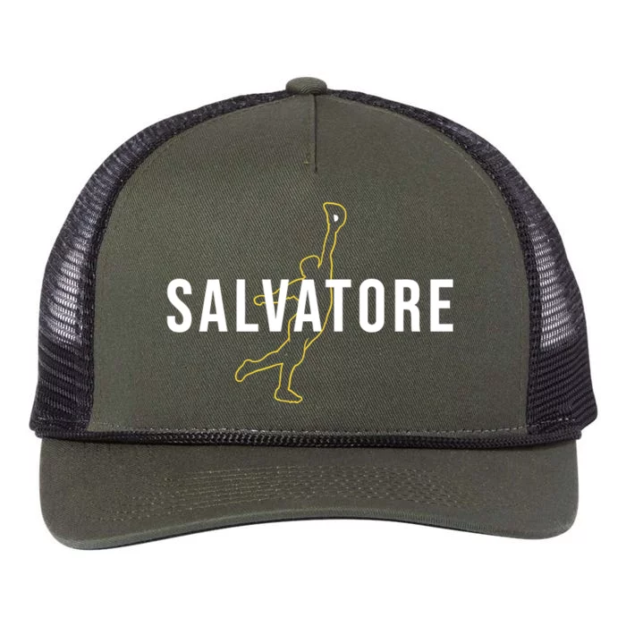 Sal Frelick Milwaukee Brewers Outfielder Air Salvatore Retro Rope Trucker Hat Cap