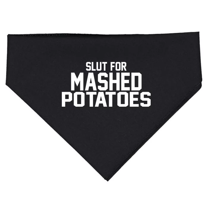 Slut For Mashed Potatoes USA-Made Doggie Bandana