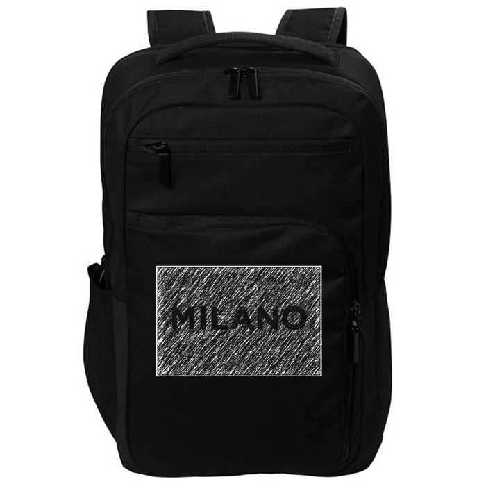 Stylish Fashion Milano Italy Impact Tech Backpack