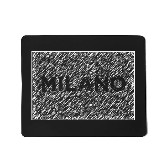 Stylish Fashion Milano Italy Mousepad