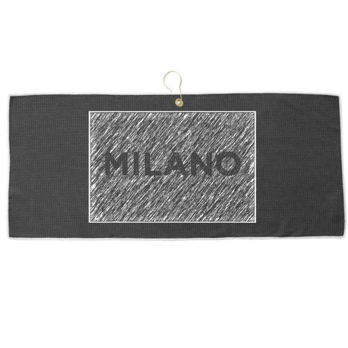 Stylish Fashion Milano Italy Large Microfiber Waffle Golf Towel