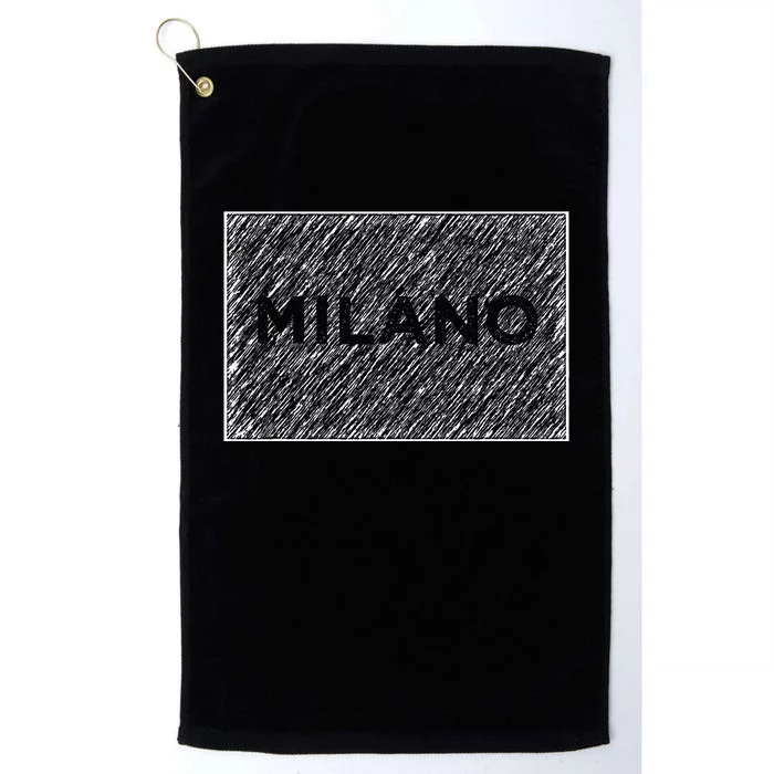 Stylish Fashion Milano Italy Platinum Collection Golf Towel