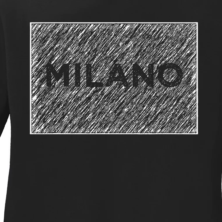 Stylish Fashion Milano Italy Ladies Long Sleeve Shirt