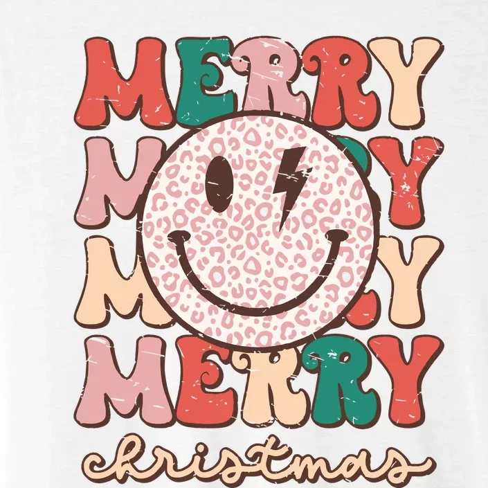 Smiley Face Merry Christmas ChromaSoft Performance T-Shirt