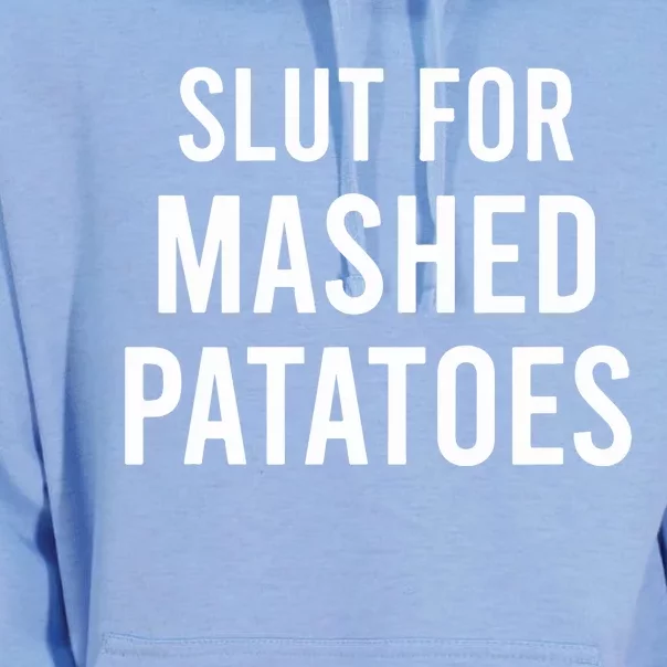 Slut For Mashed Potatoes Unisex Surf Hoodie