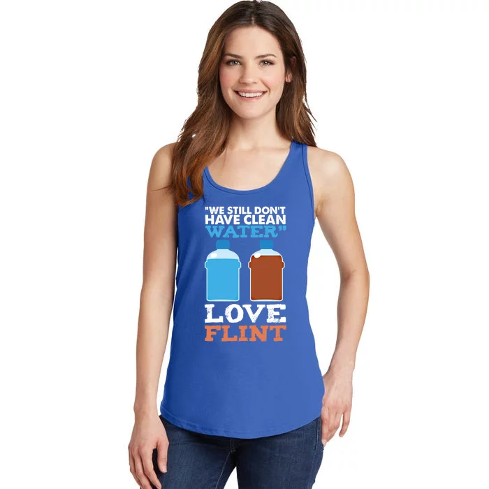 Save Flint Michigan Water Crisis Environt Awareness Gift Ladies Essential Tank