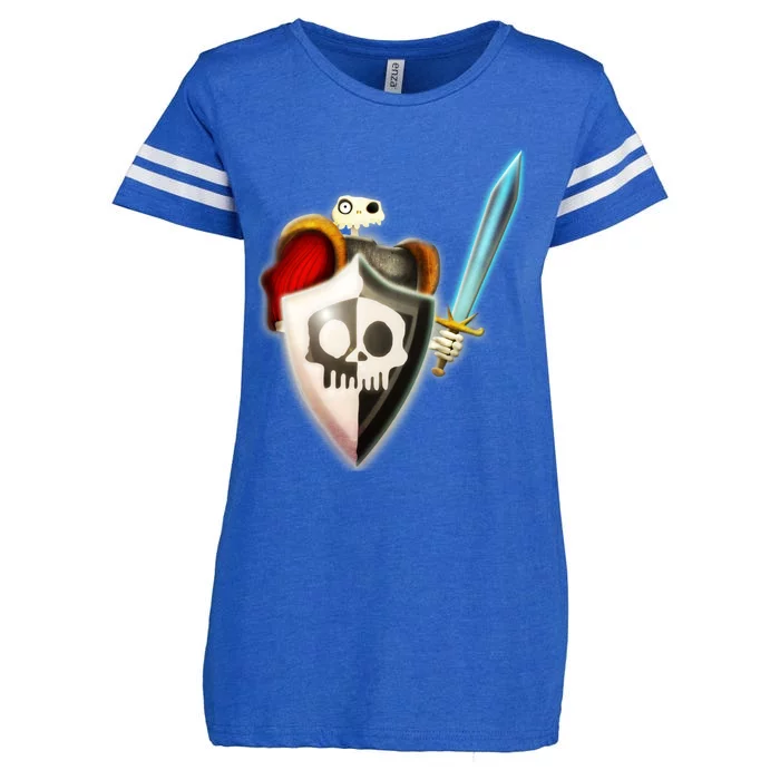 Sir Fortesque (Medievil) Enza Ladies Jersey Football T-Shirt