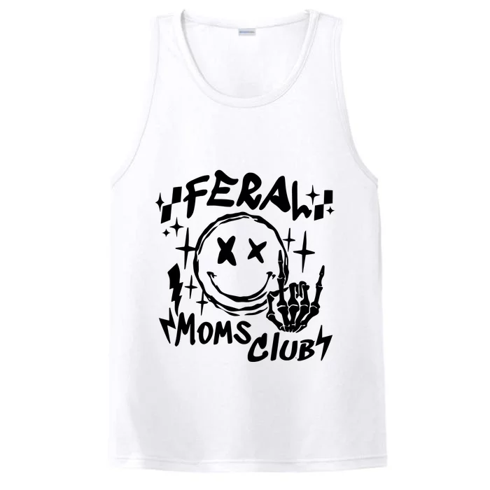 Somebodys Feral Mama Funny Mommy Performance Tank