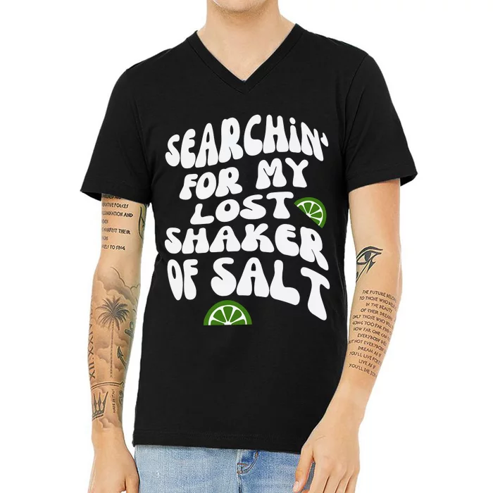 Searchin For My Lost Shaker Off Salt V-Neck T-Shirt