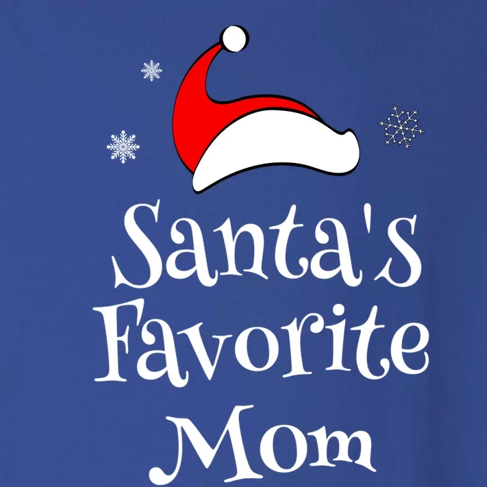 Santas Favorite Mom Christmas Xmas Family Matching Holiday Gift Toddler Long Sleeve Shirt